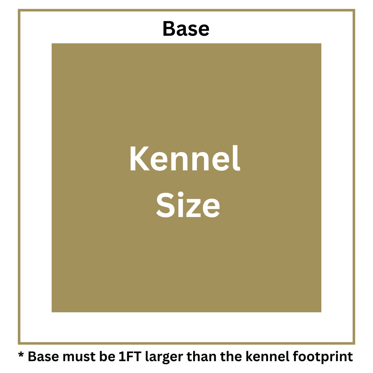 12 x 6.5ft Single Dog Kennel – Professional Installation Included